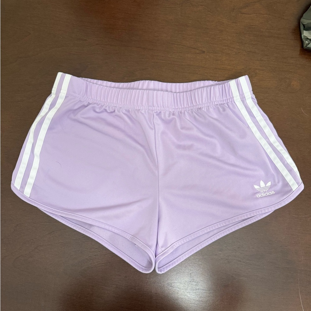Adidas Women's Purple Shorts